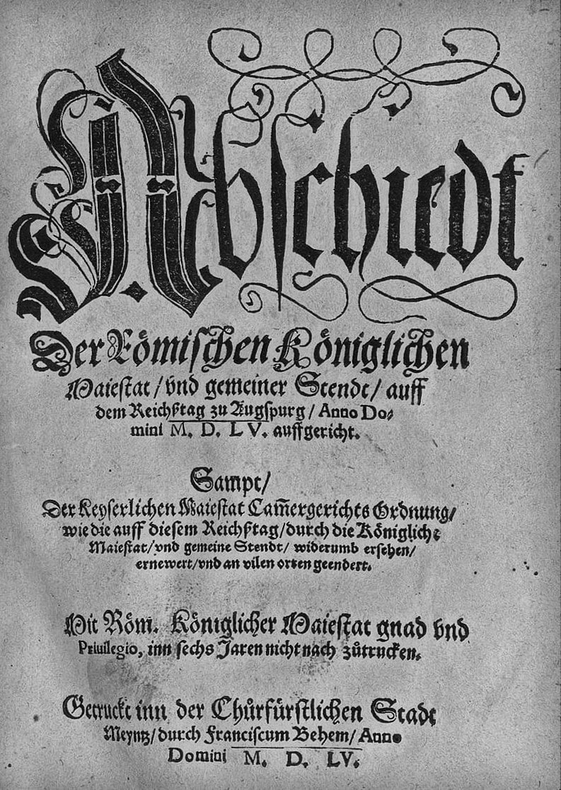 Paz de Augsburgo: definición, historia y características